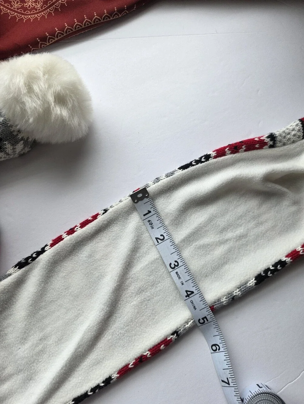Gymboree Scarf Kids Red Black Gray NWT